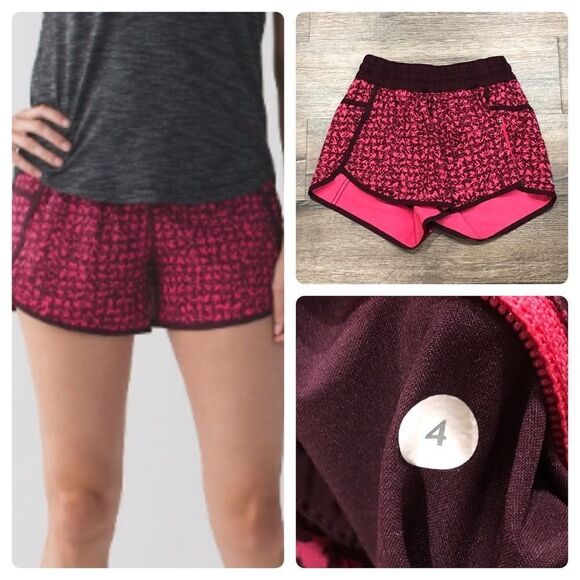 Lululemon Tracker Shorts Size 4 - Picture 1 of 10